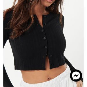 NWOT GARAGE CLOTHING COURTNEY CARDIGAN XS